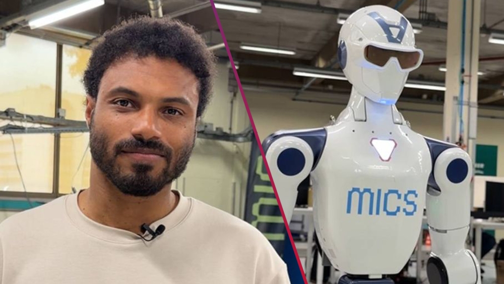 Michaël leert robots om straatjes te leggen en koffie te zetten: ‘Nog een lange weg te gaan’