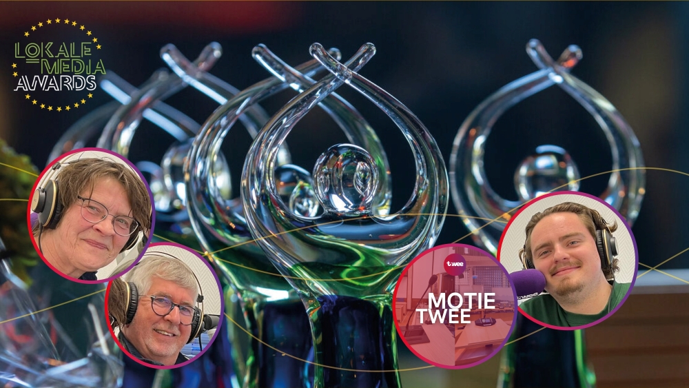 Politieke podcast Motie Twee genomineerd voor Lokale Media Award