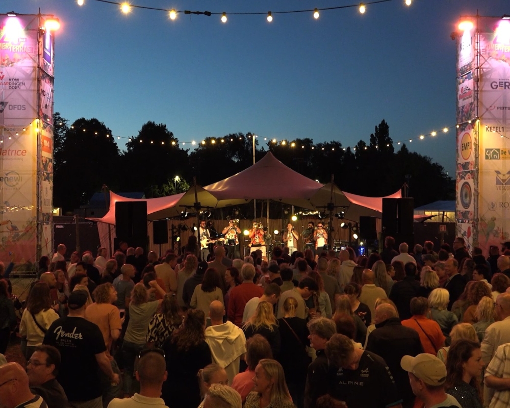 Het eerste weekend van het Zomerterras 2025