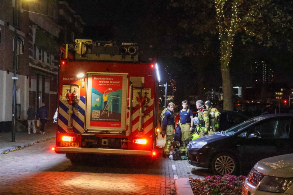 Brandmelding blijkt slecht brandende kachel op schip