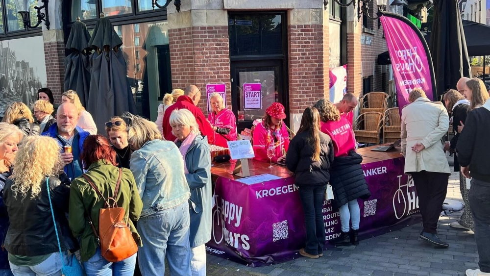 Kroegentocht in Vlaardingen haalt 17.000 euro op voor kankerbestrijding
