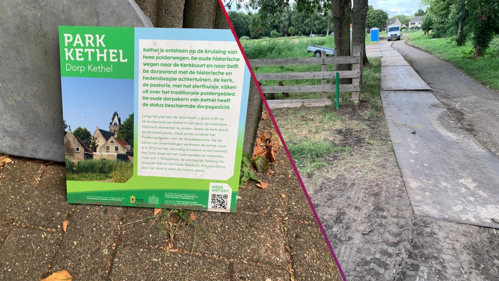Het bordje na de Tijd van Aleid
