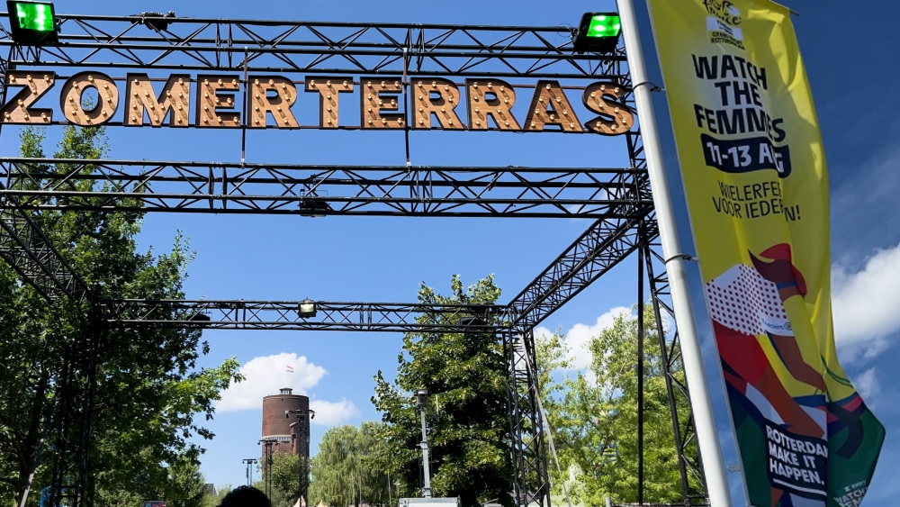 Vanwege de hitte is programma Zomerterras maandag geschrapt