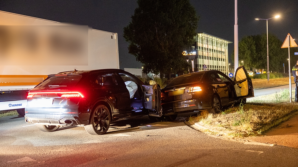 Drie gewonden bij zwaar ongeval op de Matlingeweg in Schiedam