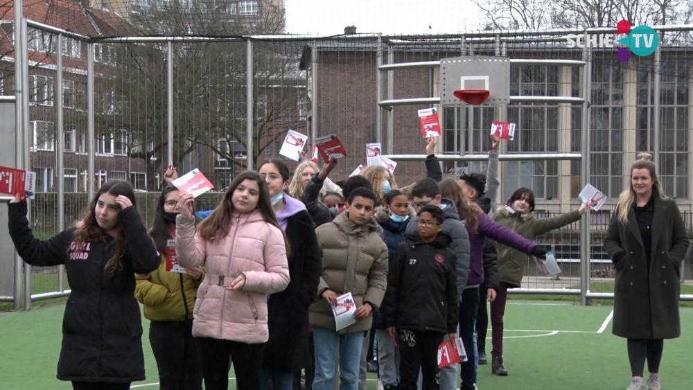 Ook kinderen mogen stemmen in Schiedam