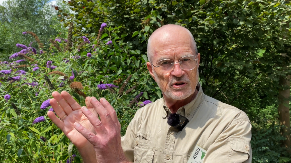 Foto: Henk van Woerden secretaris Natuurbescherming KNNV