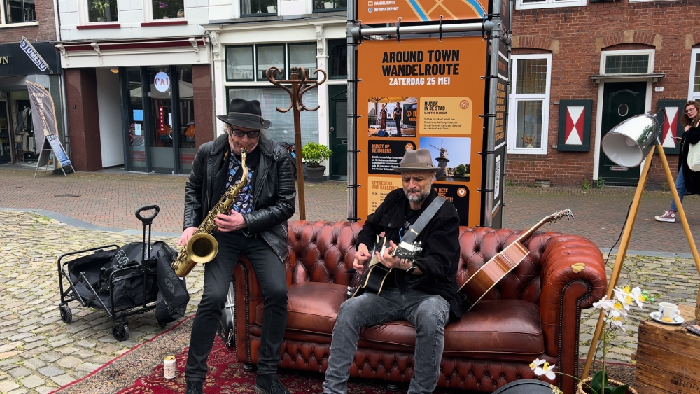 Muziek, dans en andere activiteiten in de binnenstad van Schiedam