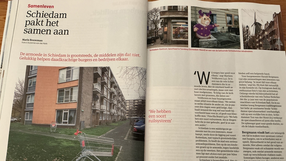 Weekblad EW beschrijft aanpak Schiedamse armoede