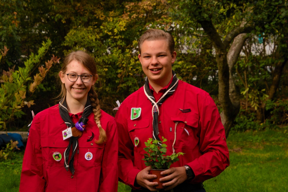 Scouting Tono-groep installeert nieuwe vrijwilligers