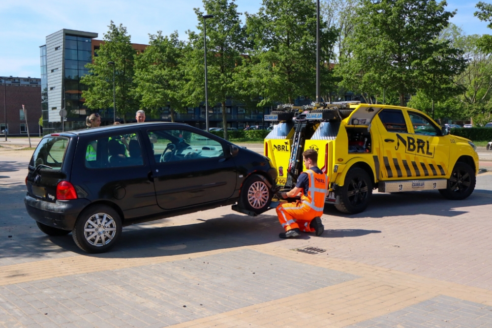 Er werd één auto in beslag genomen bij de controle