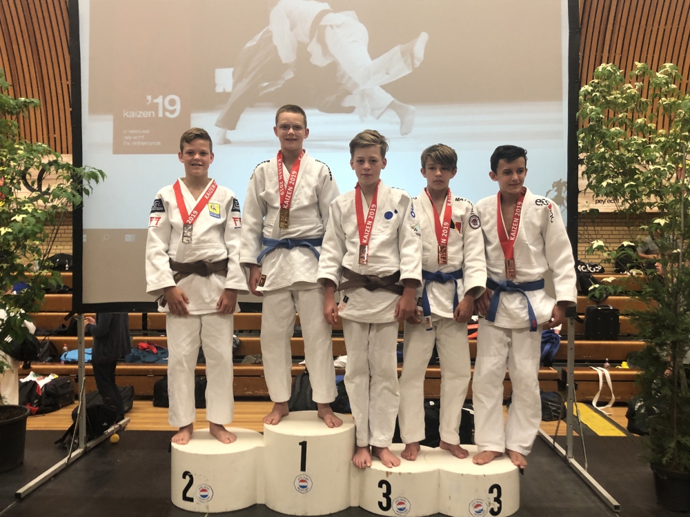 Vijf podiumplaatsen Sportinstituut Schiedam in Echt