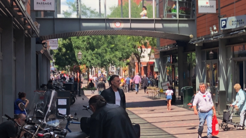 Het is gewoon weer druk in het centrum