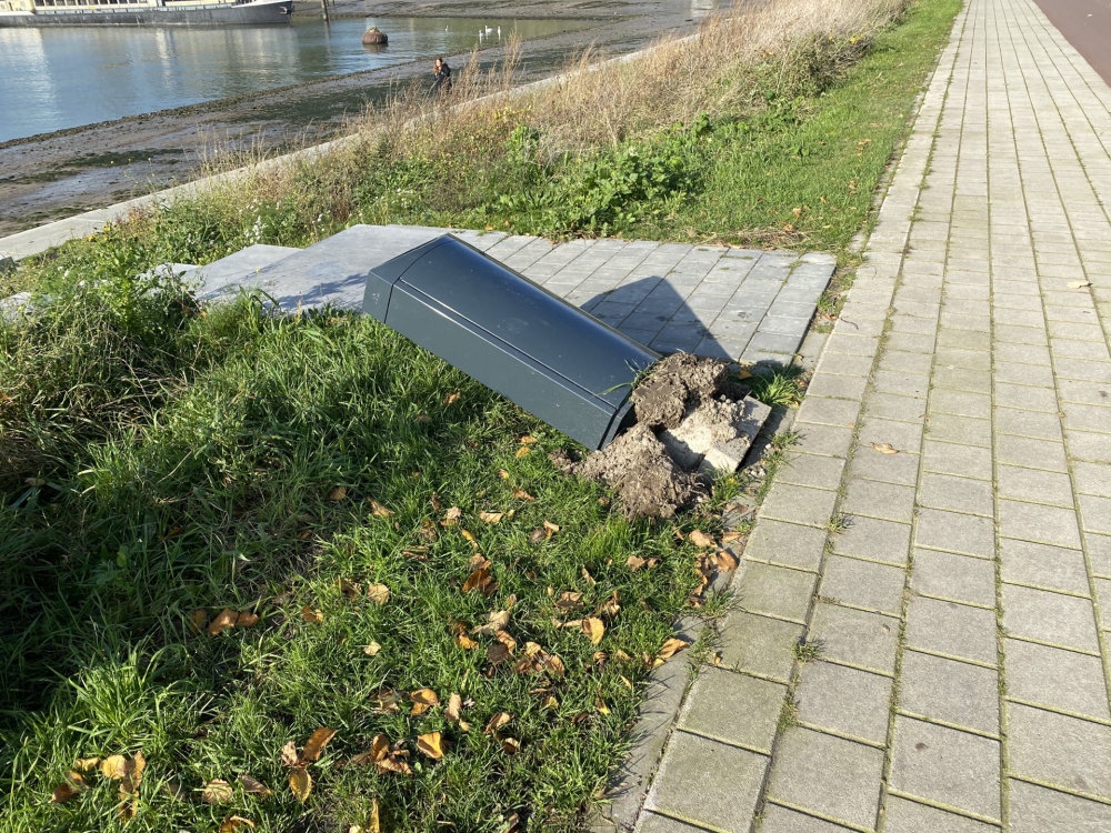 Vernielingen bij nieuwe getijdenpark &#039;asociaal en hersenloos&#039;