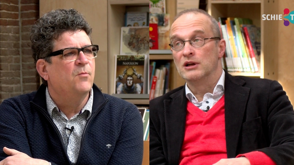 Bart van Oort en Jan Willem Faessen over hun ervaringen als nieuwe Schiedammers