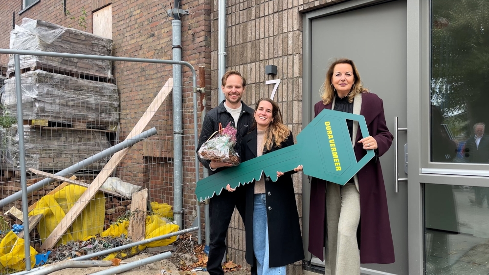 Laatste nieuwbouwwoning Museumkwartier opgeleverd: ‘Fijn wonen op historische plek’