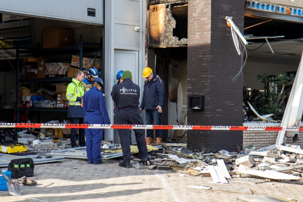 Onderzoek naar explosie in volle gang