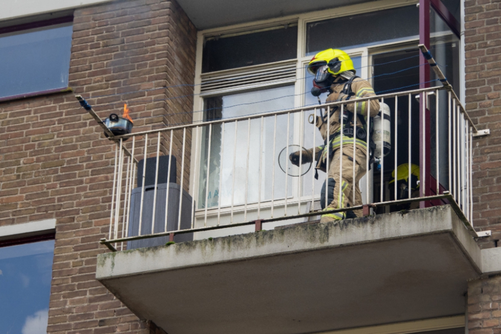 Brand in woning Obrechtstraat door &#039;vlam in de pan&#039;