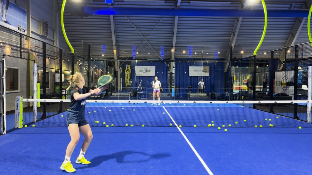 Nederlandse padeltop strijdt dit weekend In Schiedam om ’s lands grootste titel