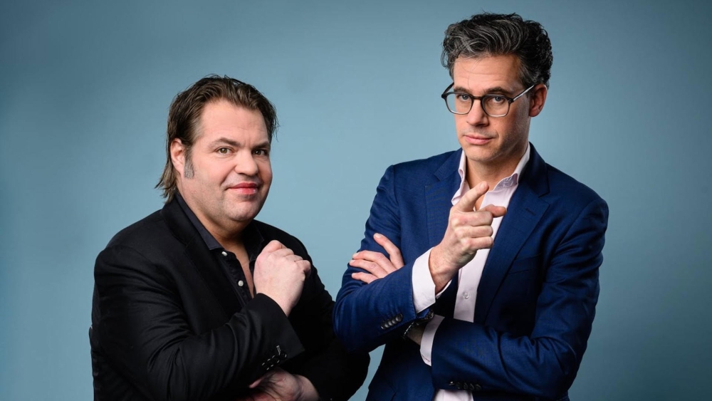 Frank Evenblij en Erik Dijkstra