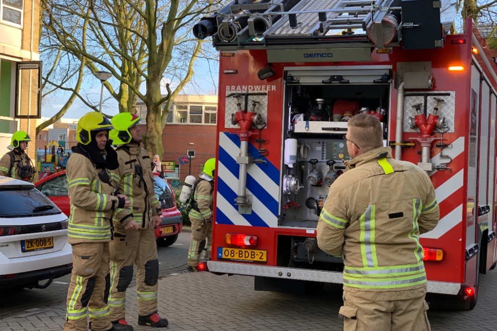 Hot News: brandweer gealarmeerd voor brandende kranten