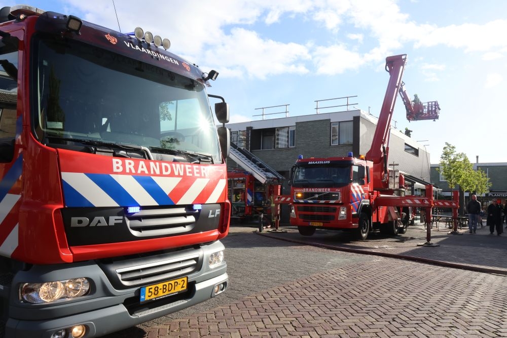 Werkzaamheden op dak woning veroorzaken brand