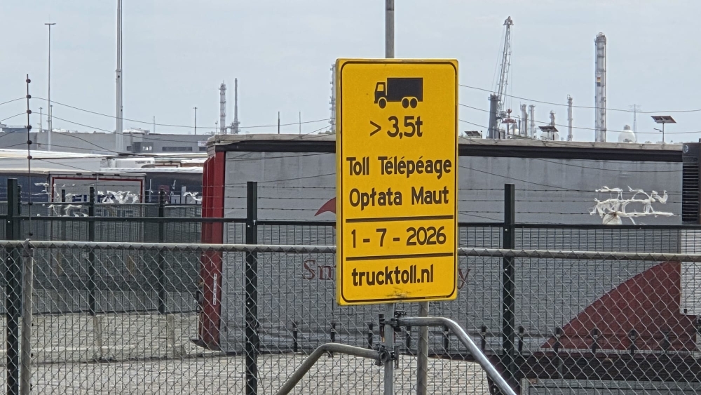Dit is waarom in Vlaardingen borden met 'trucktoll' te zien zijn