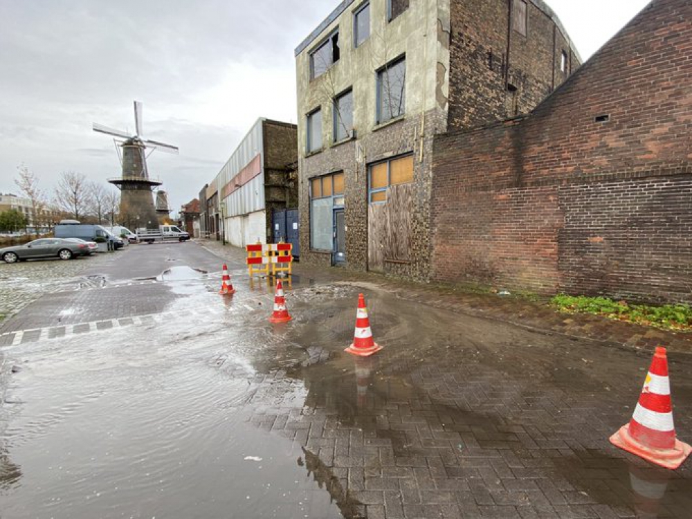 Wateroverlast op Noordvestsingel