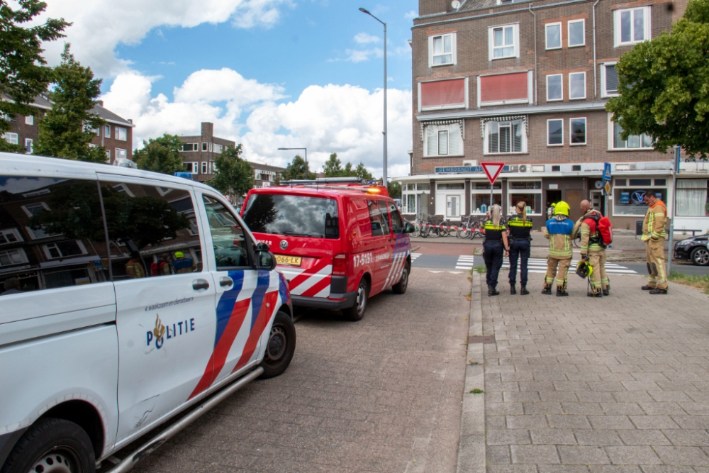 Gaslek in leegstaand pand, apotheek Rubensplein tijdelijk dicht