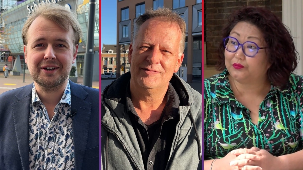 Van links naar rechts: Wijnand de Leeuw, John Maris en Sun van Dijk