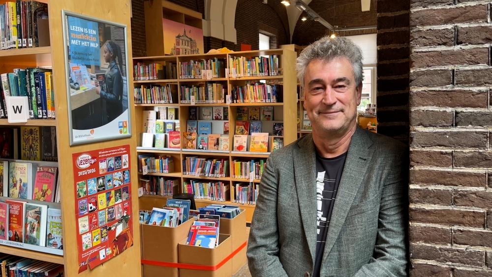 Boekesteijn doet naam eer aan: Schiedammer is wereldwijd bibliotheekfenomeen