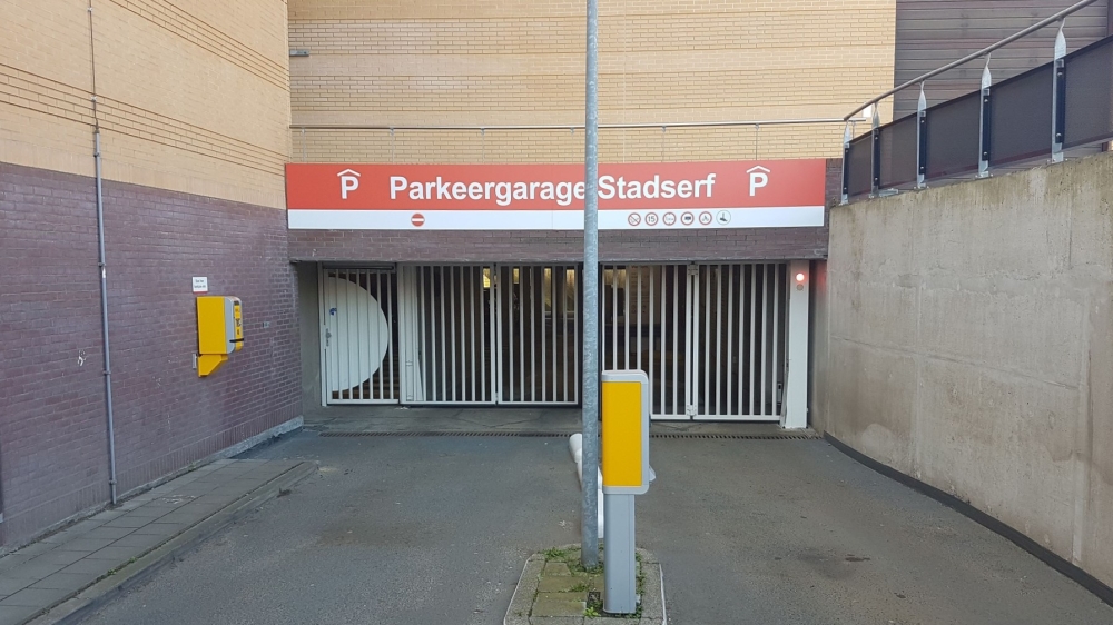 Parkeergarage Stadserf Schiedam heel het weekend niet te gebruiken