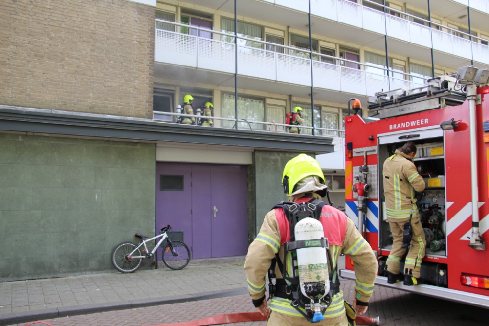 Keukenbrand op Mozartlaan