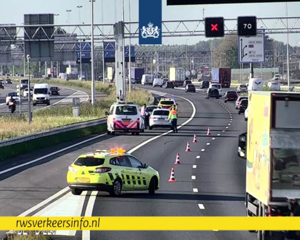 Weer ongeval bij Beneluxtunnel: derde ongeval in 24 uur tijd