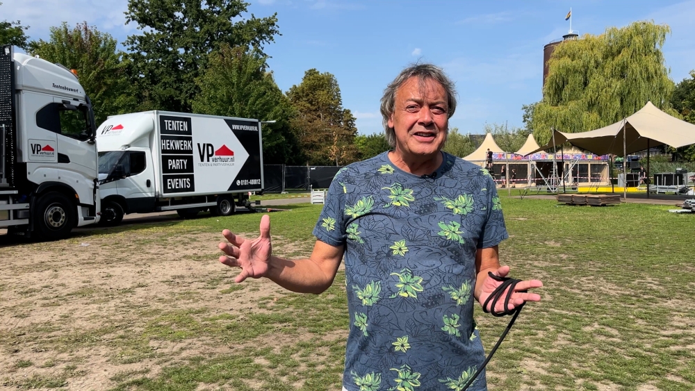 Opbouw Zomerterras van start: ‘Eerst hadden we drie tentjes, nu vijftien’