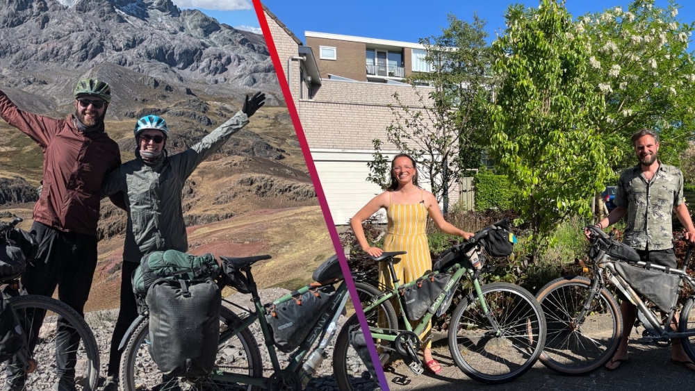 Daniël en Leanne fietsten van Mexico naar Patagonië: 'Je ziet veel meer'