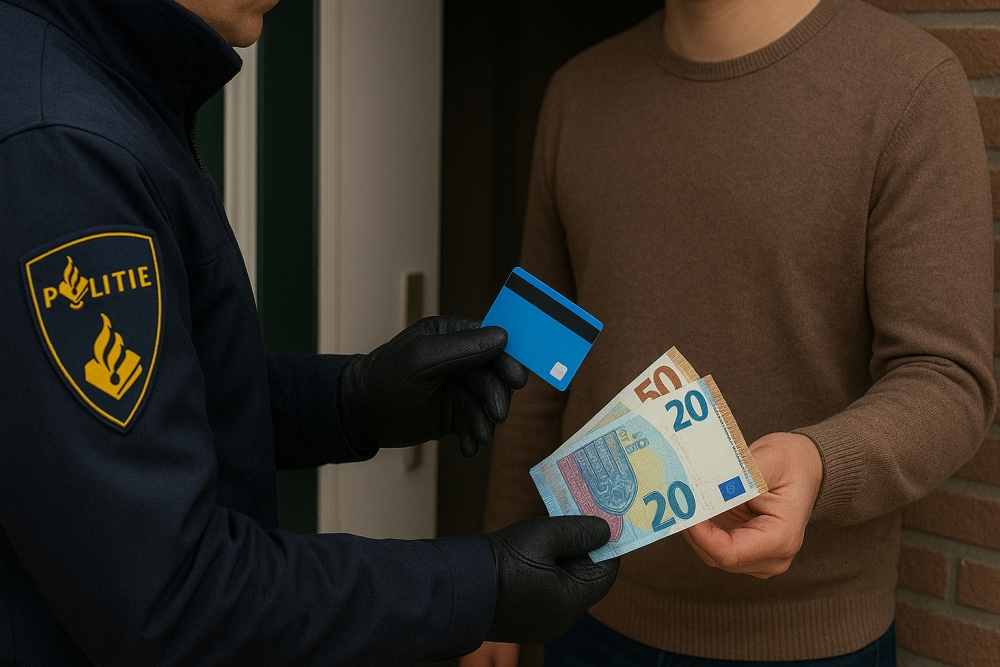 Vlaardingse nepagent aangehouden in Limburg na afhandig maken groot geldbedrag