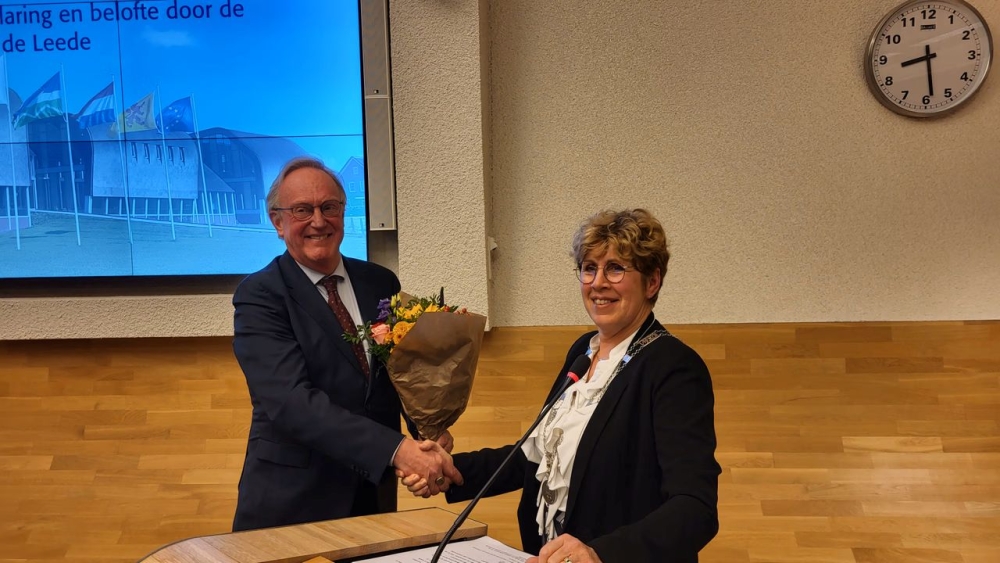 Bart de Leede (links) in Midden-Delfland