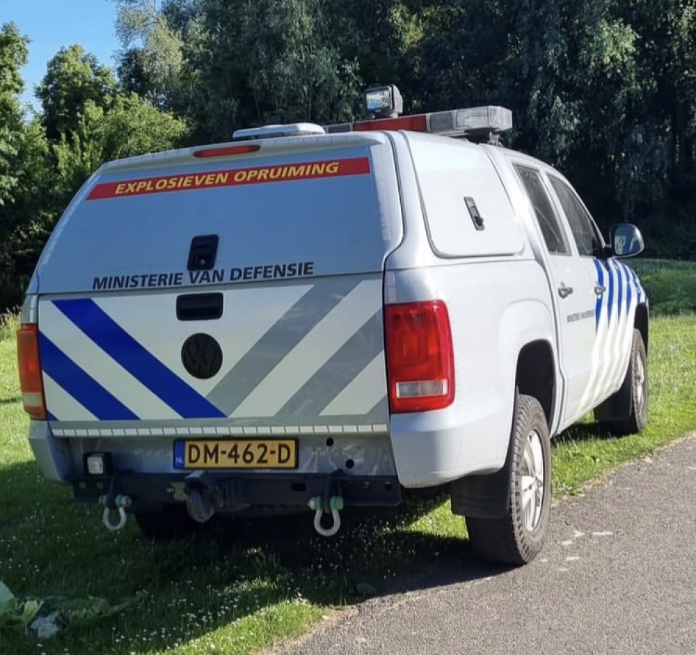 EOD onderzoekt verdacht voorwerp in Schiedam