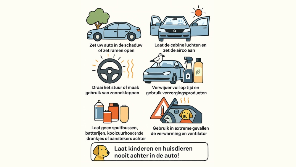 Zomerklaar? 5 auto-onderdelen die je nu moet controleren
