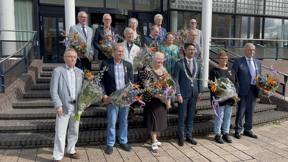 Gedocereerd in Schiedam tijdens laatste lintjesregen