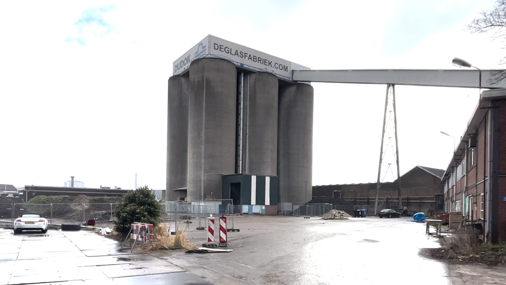 De silo&#039;s van de Glasfabriek vormen de basis voor het nieuwe hotel 