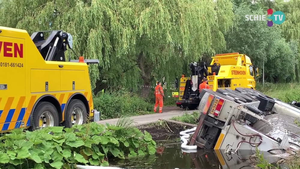 Berging betonwagen Groeneweg fikse klus