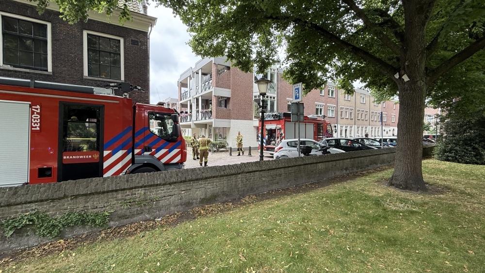 De brand aan de Pastorietuin
