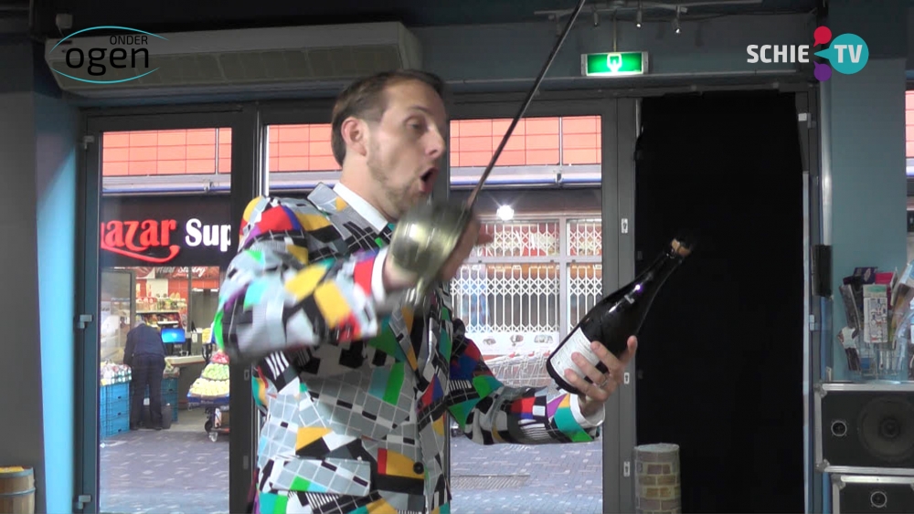 Wouter Robers gaat proberen het Guinness World Record sabreren te verbreken