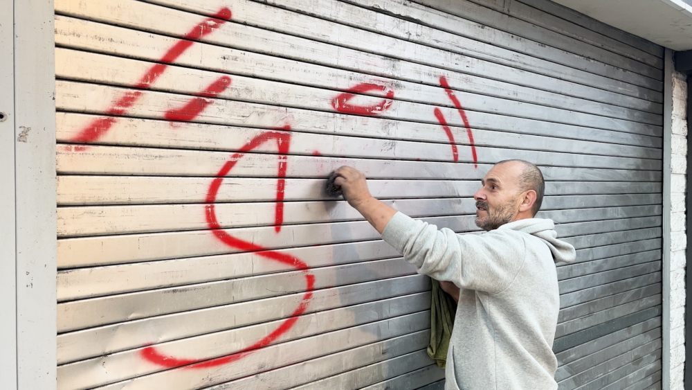 Winkelcentrum Spaland onaangenaam verrast door graffitispuiters