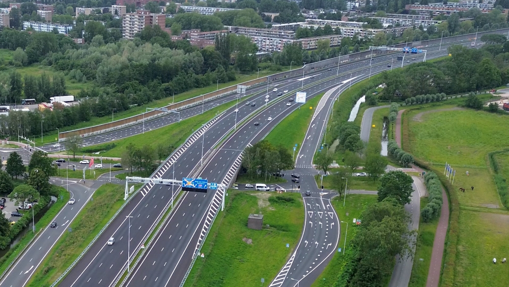 A20 is vannacht en de twee nachten daarna in beide richtingen dicht