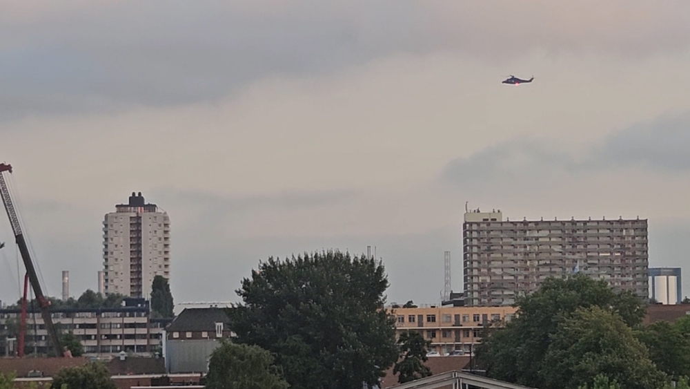 Vluchtende tieners opgepakt na mishandeling in woning Vlaardingen, politiehelikopter keek mee