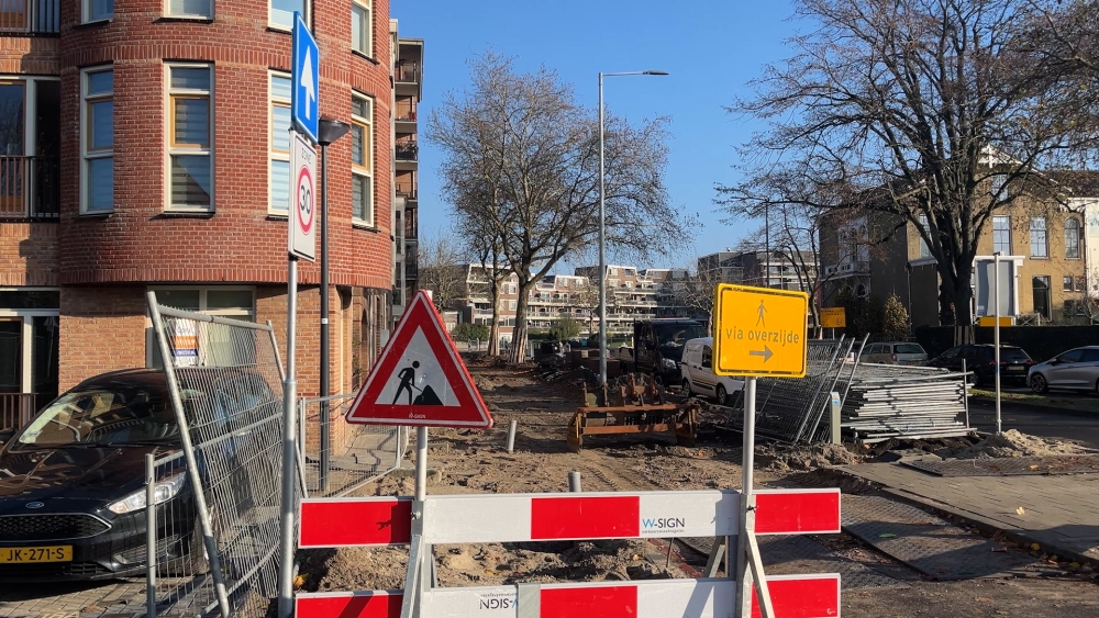 Straten in Schiedam-West liggen tegelijk open, maar eerste fase BK-laan is klaar