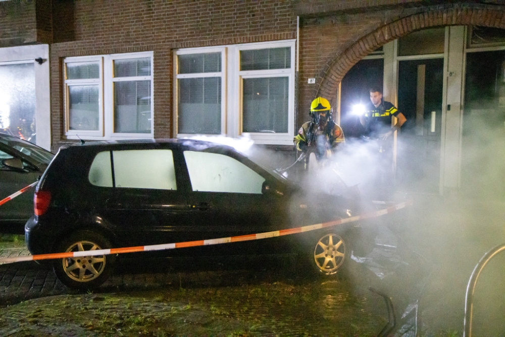 Auto in Schiedam tweemaal in één nacht doelwit brandstichting