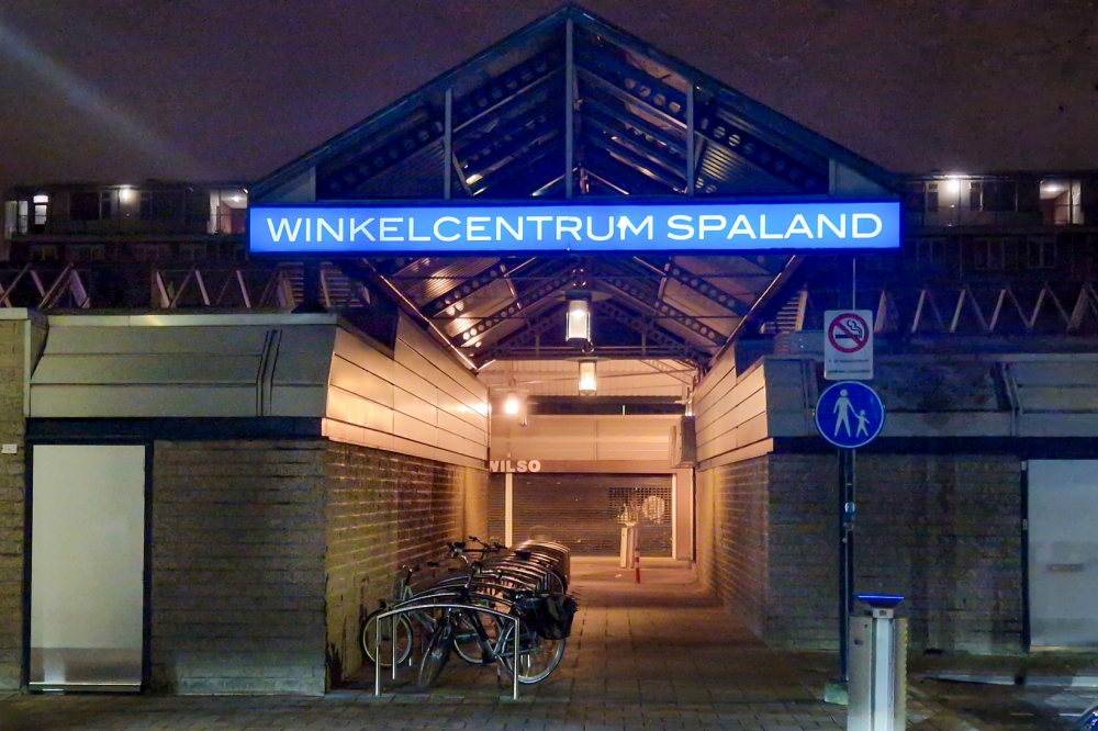 Steekpartij bij Winkelcentrum Spaland Schiedam